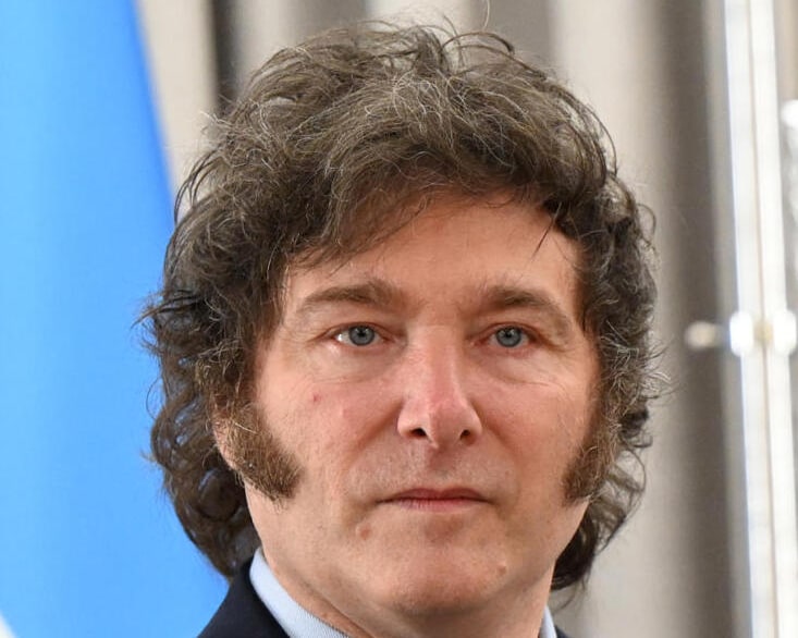 米萊，攝於 2024 年 2 月（圖片來源：Haim Zach，以色列總統府發言人辦公室，授權 CC BY-SA 3.0，已裁切）